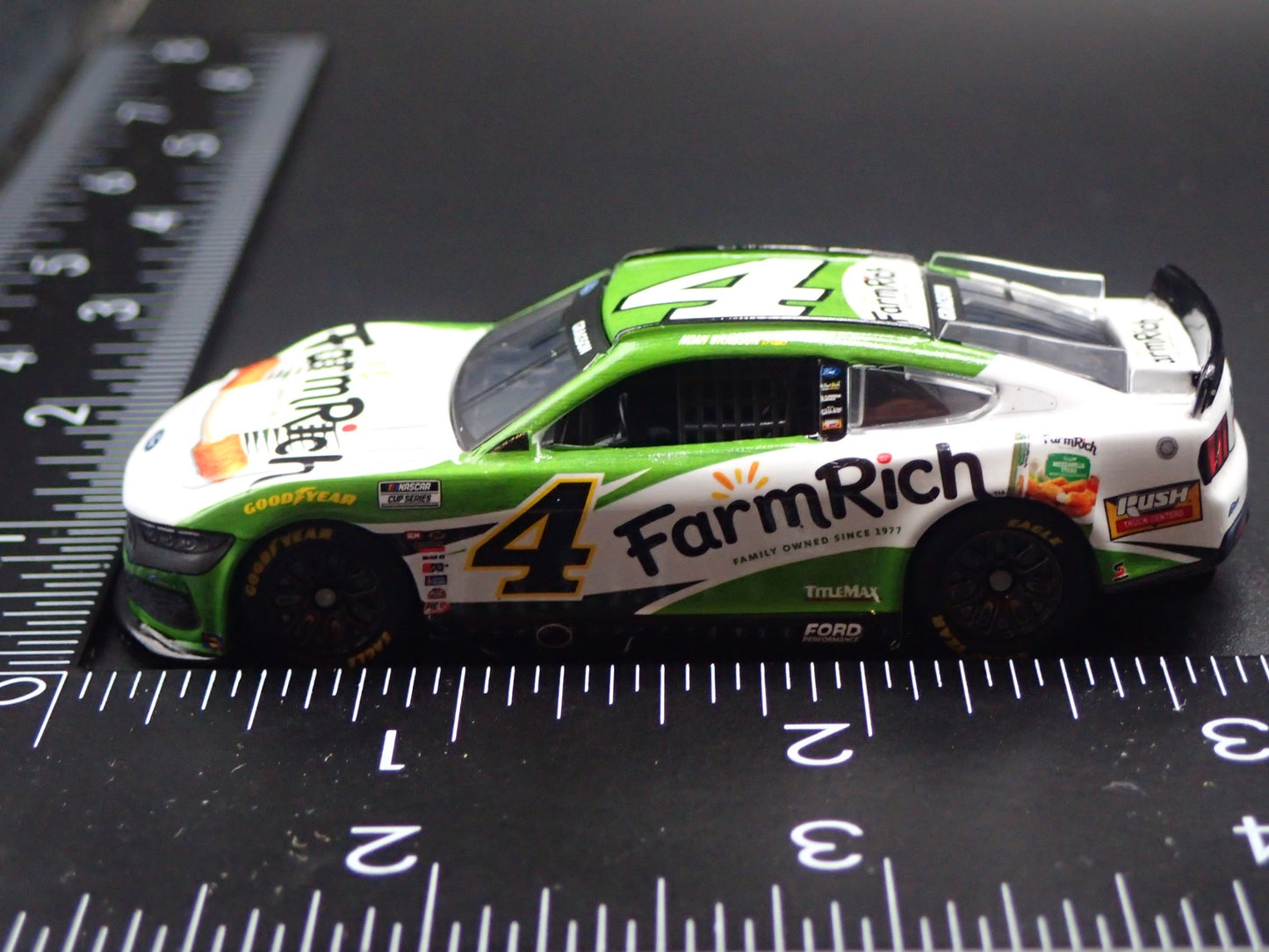 2025 25 FORD MUSTANG #4 NOAH GRAGSON FARM RICH NASCAR 1:64 SCALE DIECAST CAR