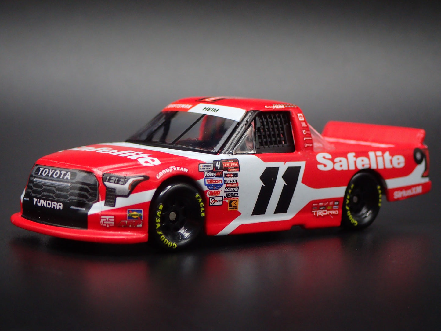 2025 25 TOYOTA TUNDRA 11 COREY HEIM NASCAR TRUCK CHAMPION 1:64 SCALE DIECAST CAR