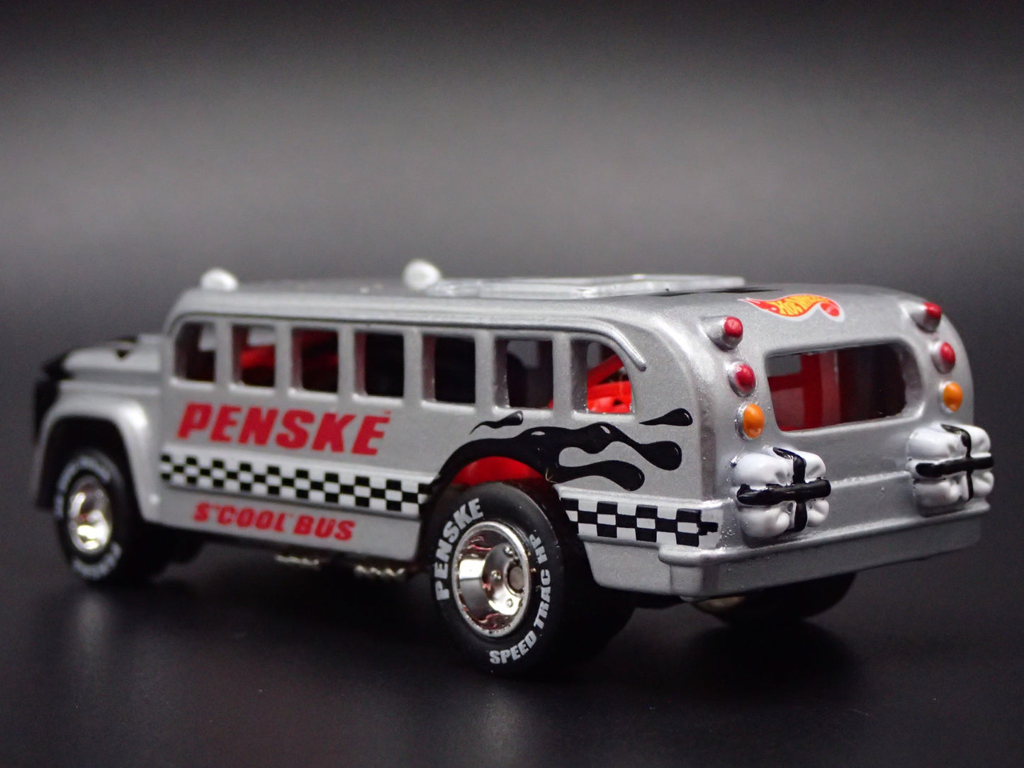 SCOOL SCHOOL BUS VINTAGE DRAGSTER NHRA PENSKE 1:64 SCALE DIECAST MODEL CAR