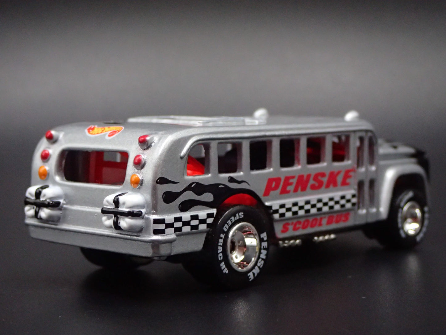 SCOOL SCHOOL BUS VINTAGE DRAGSTER NHRA PENSKE 1:64 SCALE DIECAST MODEL CAR