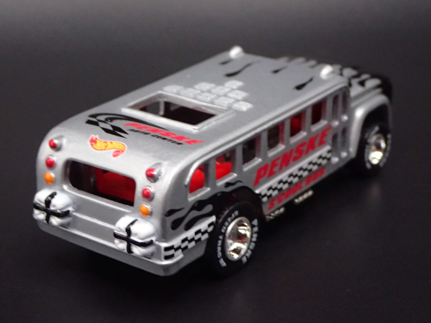 SCOOL SCHOOL BUS VINTAGE DRAGSTER NHRA PENSKE 1:64 SCALE DIECAST MODEL CAR