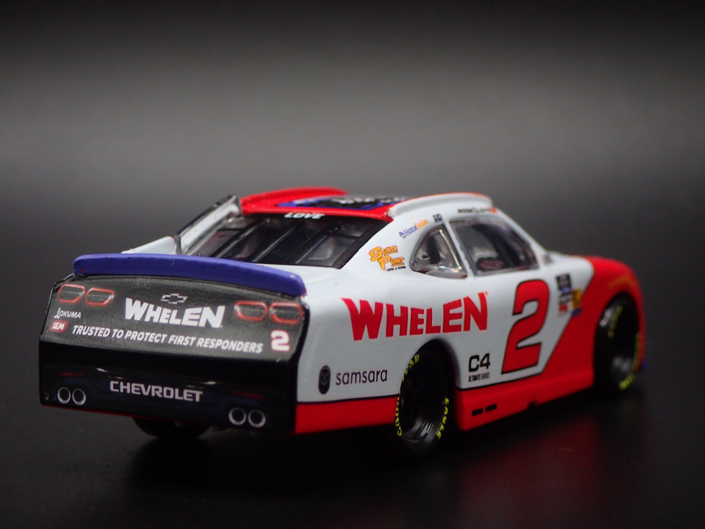 2025 25 CHEVY 2 JESSE LOVE WHELEN XFINITY CHAMPION NASCAR 1:64 SCALE DIECAST CAR