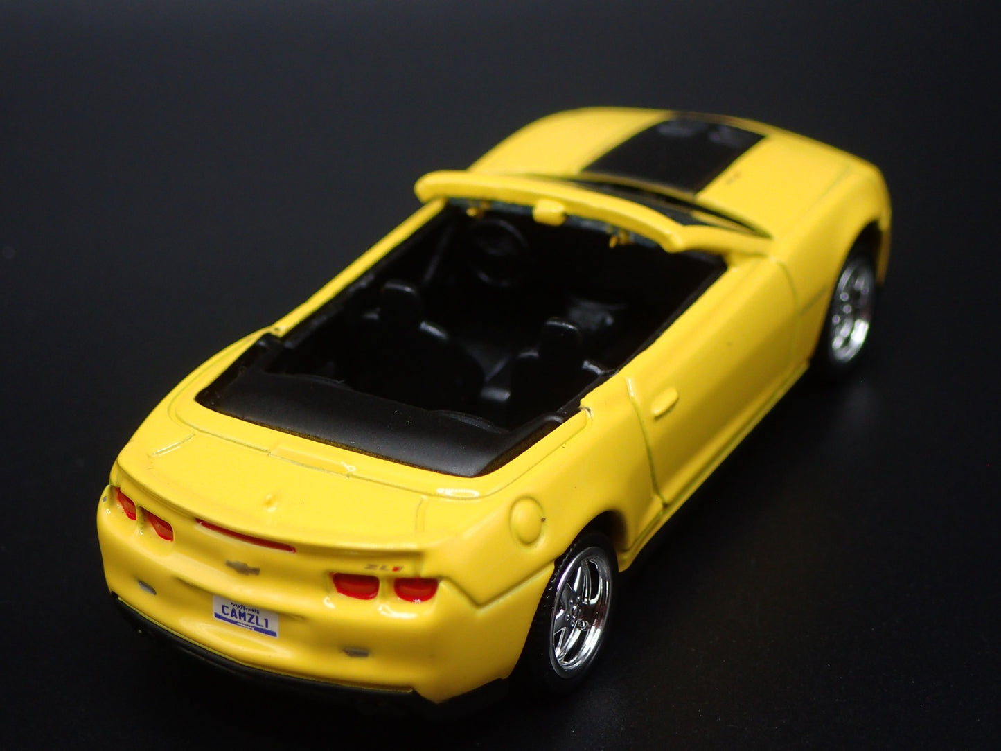 2013 CHEVY CHEVROLET CAMARO ZL1 CONVERTIBLE YELLOW 1:64 SCALE DIECAST MODEL CAR