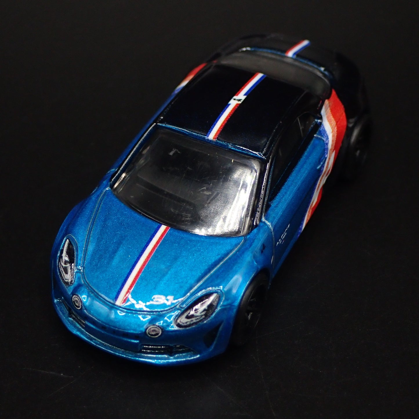 2017-2025 ALPINE A110 BLUE 1:64 SCALE COLLECTIBLE DIORAMA DIECAST MODEL CAR