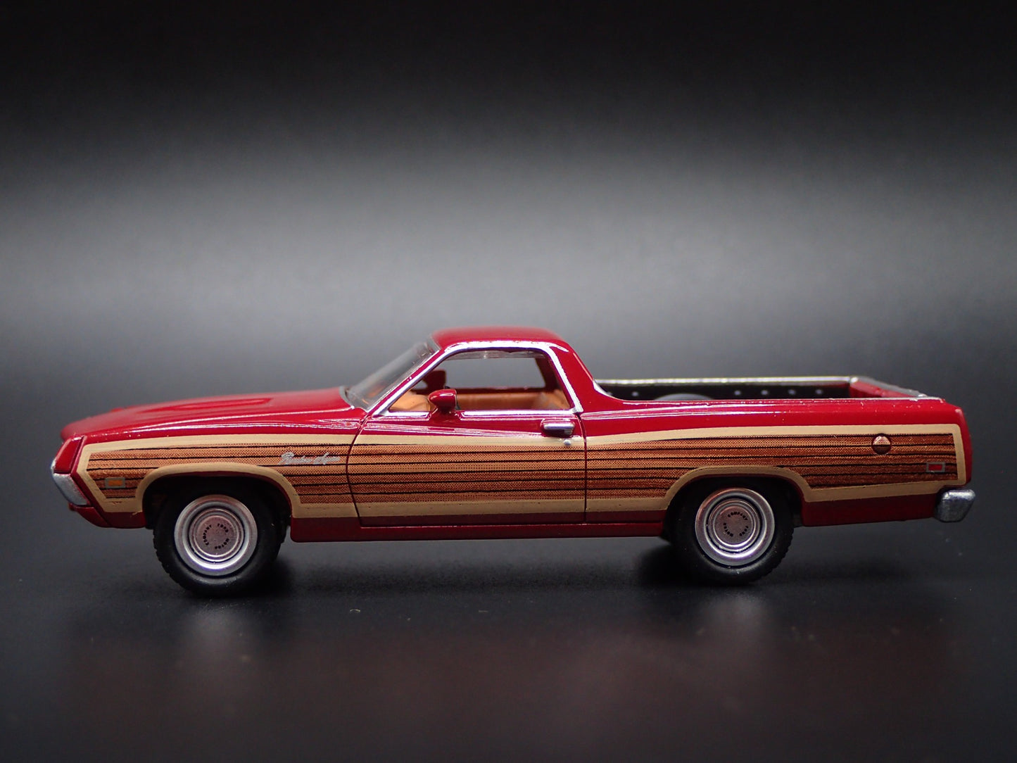 1970 70 FORD RANCHERO SQUIRE PICKUP TRUCK RED 1:64 SCALE DIECAST MODEL CAR
