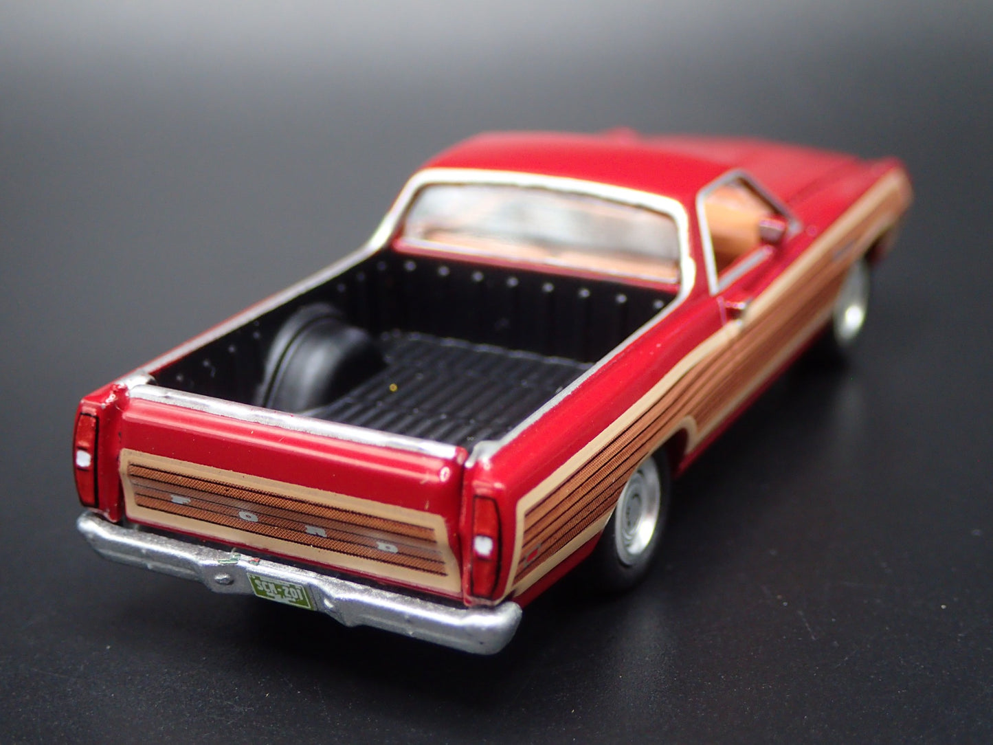 1970 70 FORD RANCHERO SQUIRE PICKUP TRUCK RED 1:64 SCALE DIECAST MODEL CAR