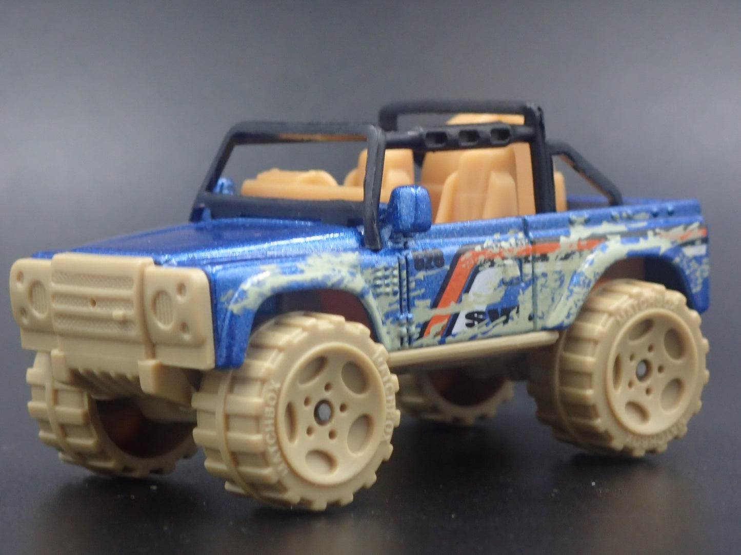 2008 08 LAND ROVER SVX OFF-ROAD BLUE 1:64 SCALE COLLECTIBLE DIECAST MODEL CAR