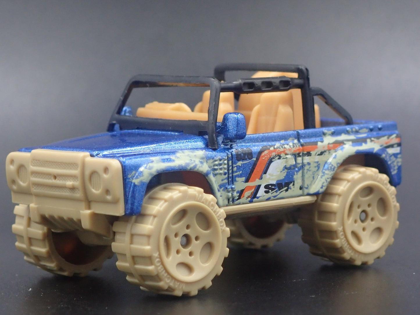 2008 08 LAND ROVER SVX OFF-ROAD BLUE 1:64 SCALE COLLECTIBLE DIECAST MODEL CAR
