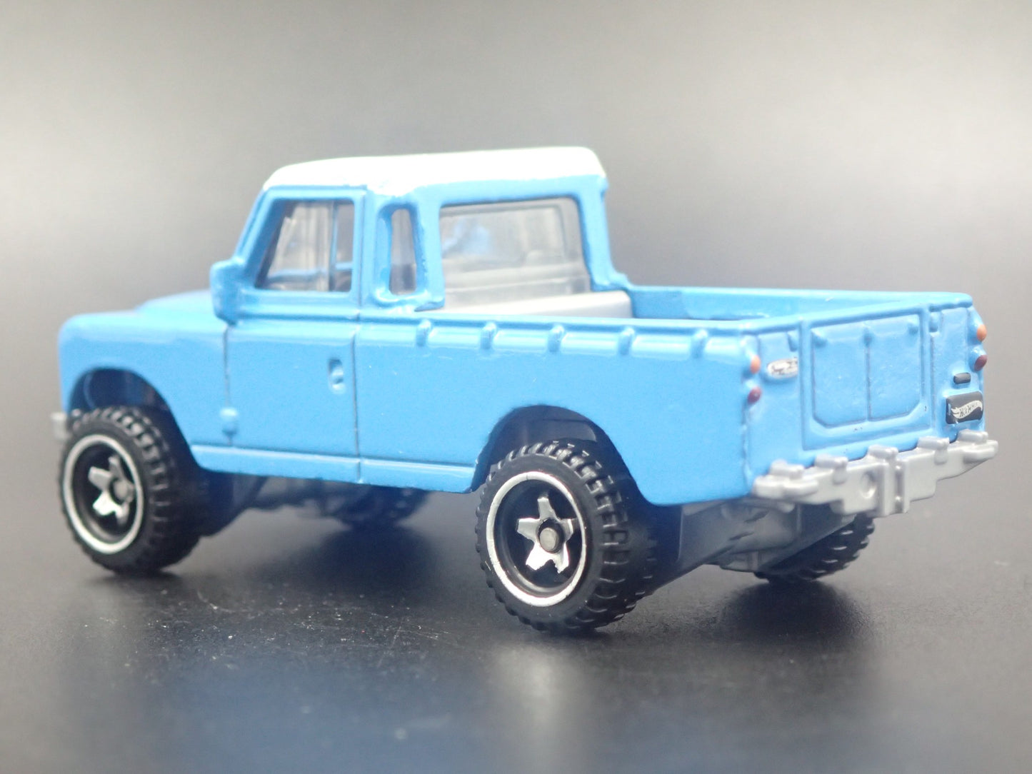 1971-1985 LAND ROVER SERIES III 3 PICKUP TRUCK BLUE 1/64 SCALE DIECAST MODEL CAR