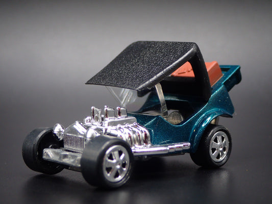 FORD ROADSTER CUSTOM HOT ROD TNT GREEN 1:64 SCALE DIORAMA DIECAST MODEL CAR