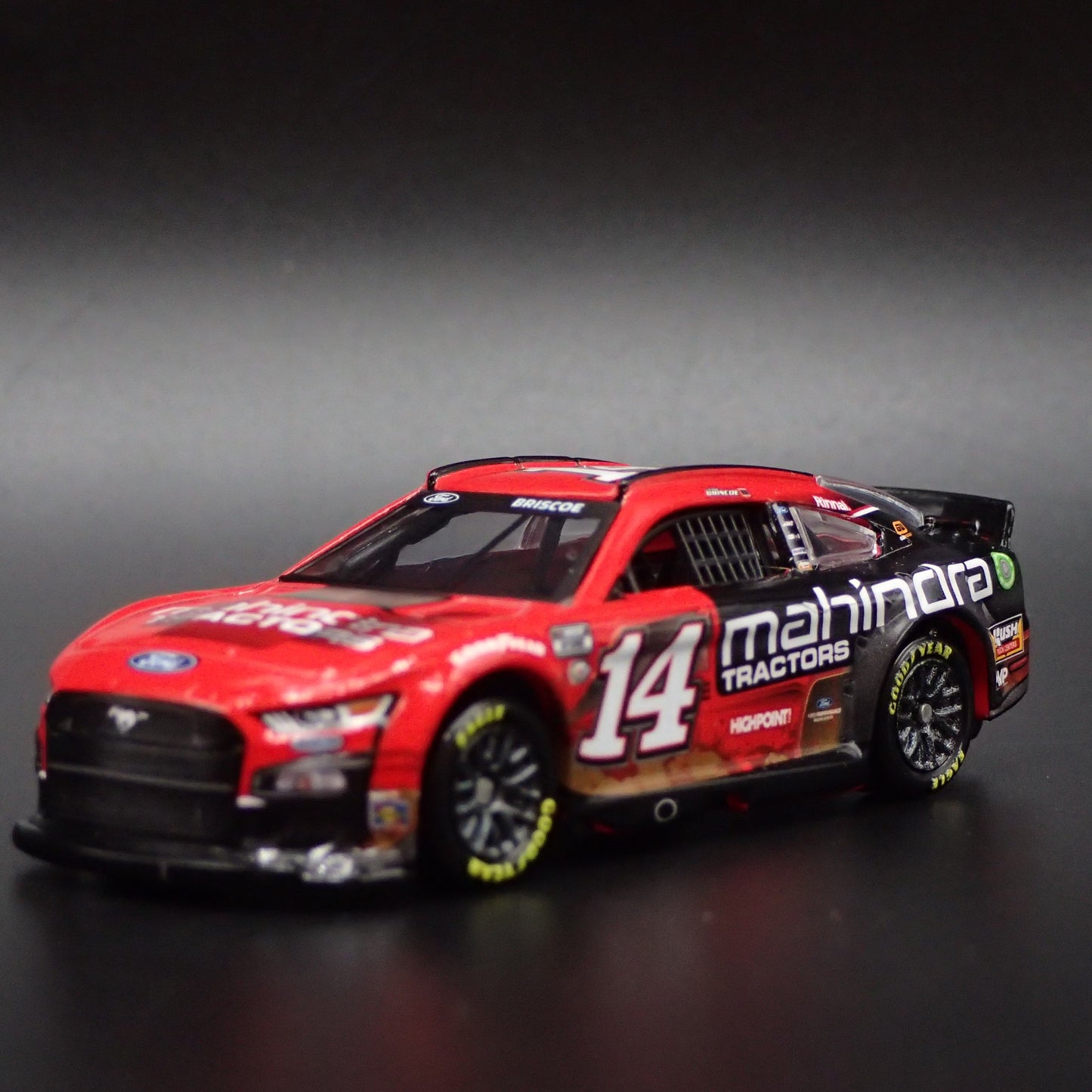2023 FORD MUSTANG 14 CHASE BRISCOE MAHINDRA NASCAR 1:64 SCALE DIECAST MODEL CAR