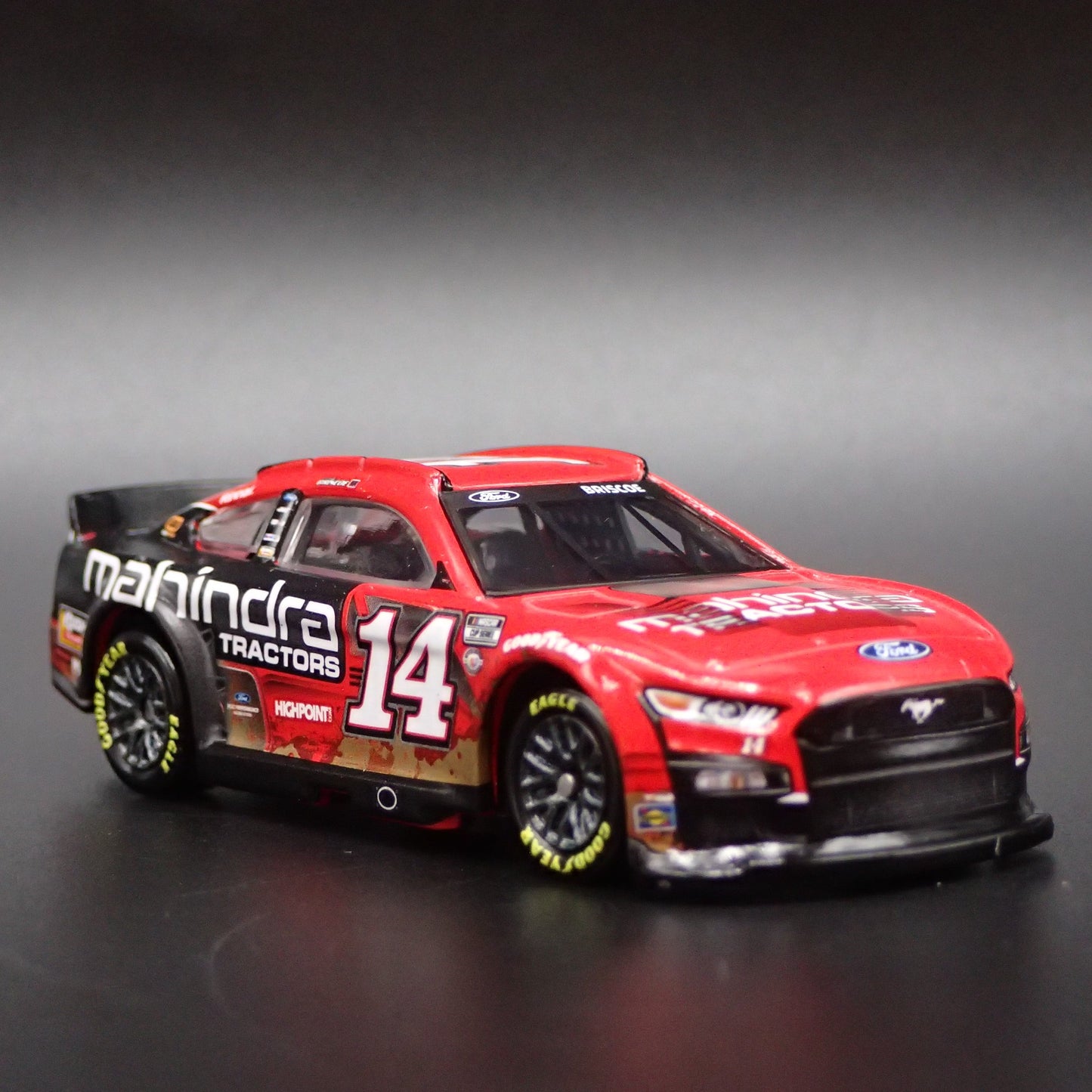 2023 FORD MUSTANG 14 CHASE BRISCOE MAHINDRA NASCAR 1:64 SCALE DIECAST MODEL CAR
