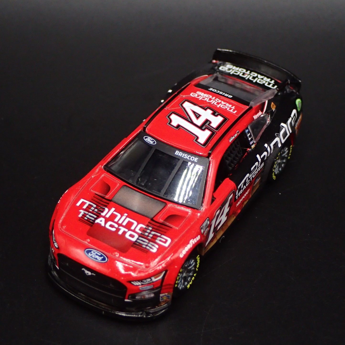 2023 FORD MUSTANG 14 CHASE BRISCOE MAHINDRA NASCAR 1:64 SCALE DIECAST MODEL CAR