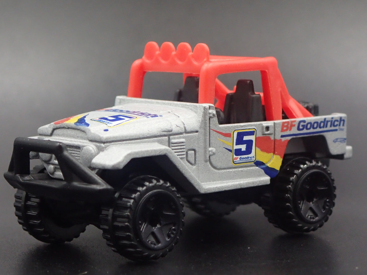 1960-1984 TOYOTA LAND CRUISER FJ40 BFGOODRICH GRAY 1/64 SCALE DIECAST MODEL CAR