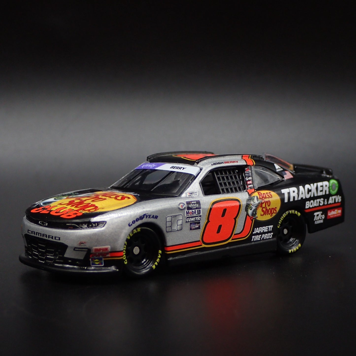 2023 CHEVY CAMARO 8 JOSH BERRY BASS PRO SHOP NASCAR 1:64 SCALE DIECAST MODEL CAR