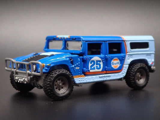 1992-2006 HUMMER H1 HUMVEE ALPHA GULF OIL 1:64 SCALE DIORAMA DIECAST MODEL CAR