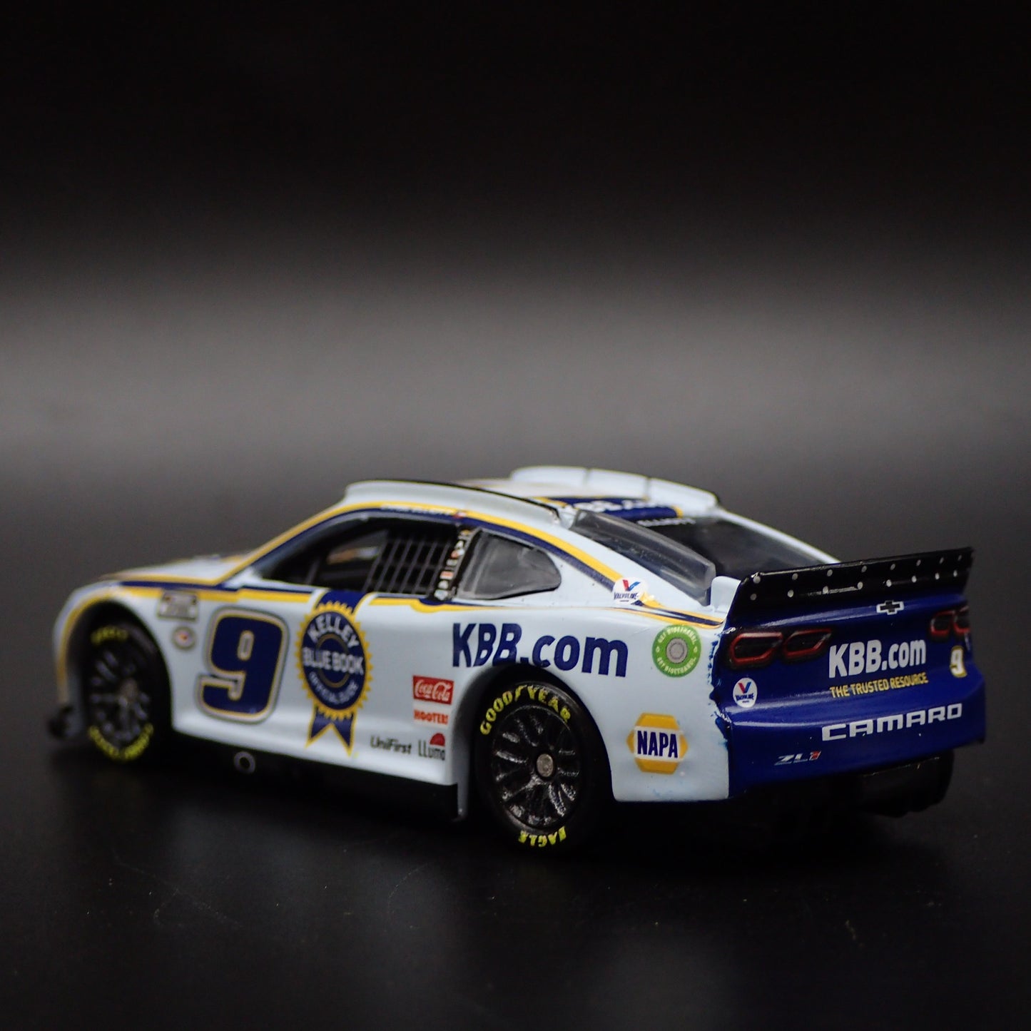 2023 CHEVY CAMARO ZL1 #9 CHASE ELLIOTT KELLEY BLUE NASCAR 1:64 SCALE DIECAST CAR
