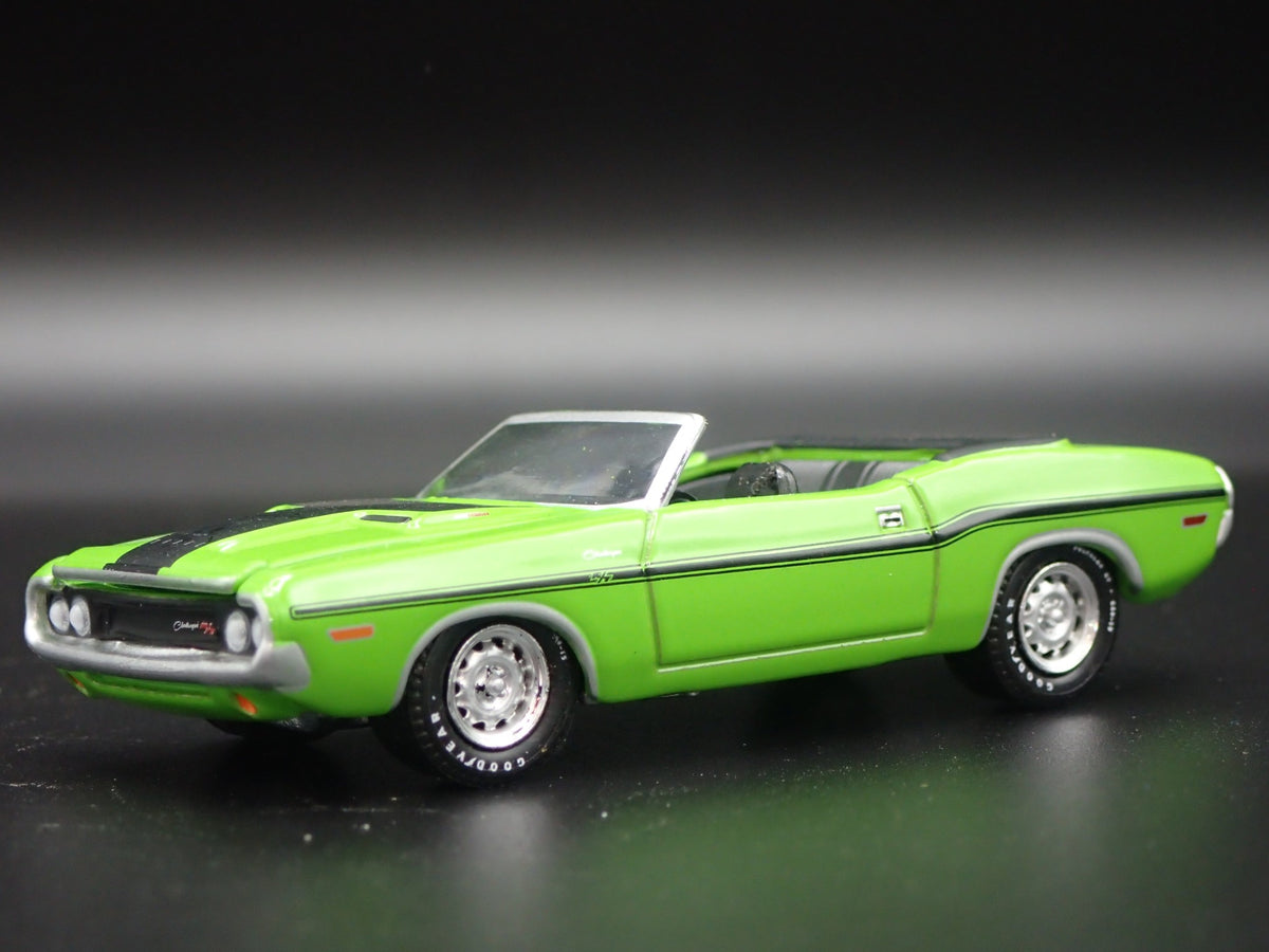 1970 70 DODGE CHALLENGER RT HEMI CONVERTIBLE RARE 1:64 SCALE DIECAST MODEL CAR-Burning Rubber Toy Company