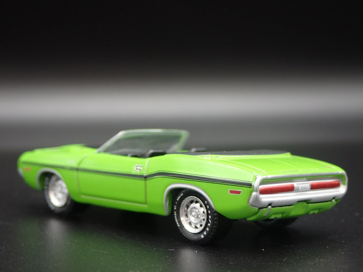 1970 70 DODGE CHALLENGER RT HEMI CONVERTIBLE RARE 1:64 SCALE DIECAST MODEL CAR-Burning Rubber Toy Company