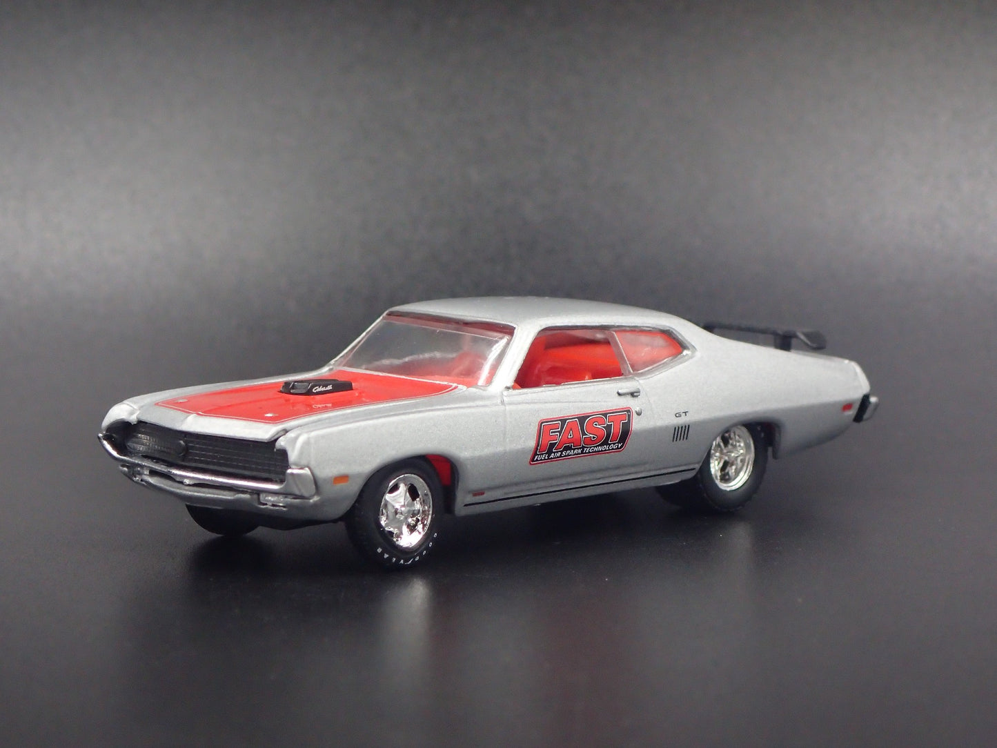 1970 70 FORD TORINO COBRA FAST 1:64 SCALE COLLECTIBLE DIORAMA DIECAST MODEL CAR