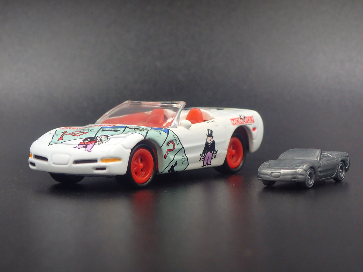 1998 98 CHEVY CHEVROLET CORVETTE CONVERTIBLE C5 MONOPOLY 1:64 SCALE DIECAST MODEL CAR