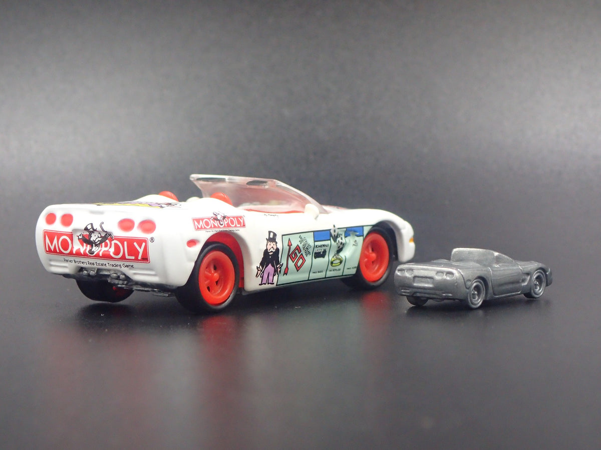 1998 98 CHEVY CHEVROLET CORVETTE CONVERTIBLE C5 MONOPOLY 1:64 SCALE DIECAST MODEL CAR