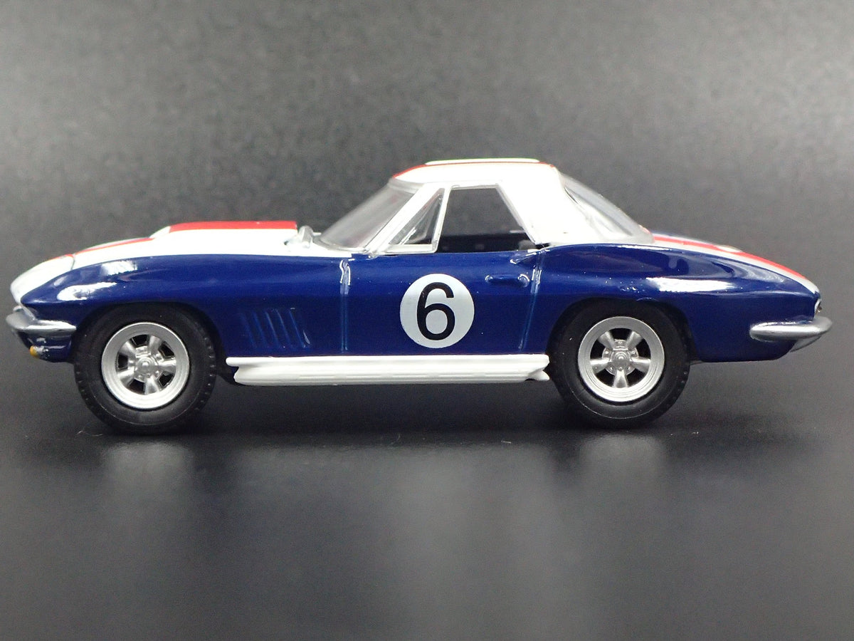 1967 67 CHEVY CHEVROLET CORVETTE BLUE 1/64 SCALE COLLECTIBLE DIECAST MODEL CAR
