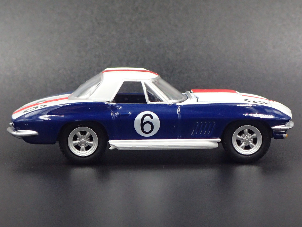 1967 67 CHEVY CHEVROLET CORVETTE BLUE 1/64 SCALE COLLECTIBLE DIECAST MODEL CAR