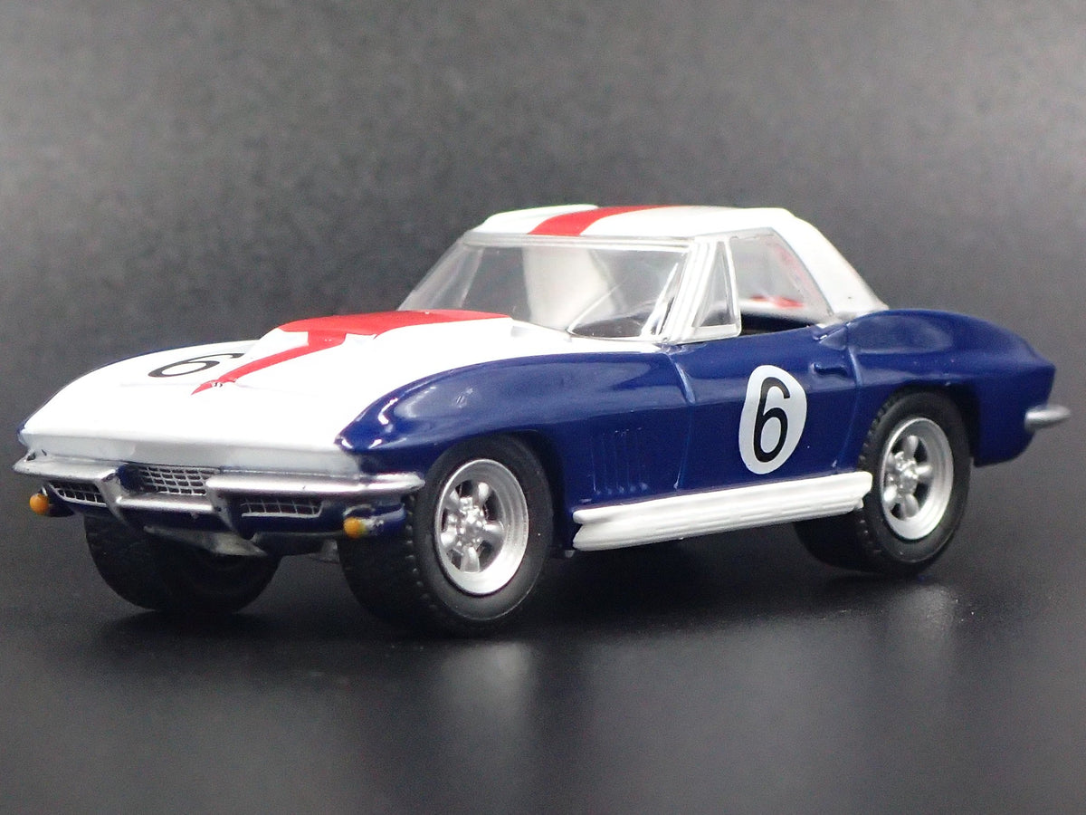 1967 67 CHEVY CHEVROLET CORVETTE BLUE 1/64 SCALE COLLECTIBLE DIECAST MODEL CAR