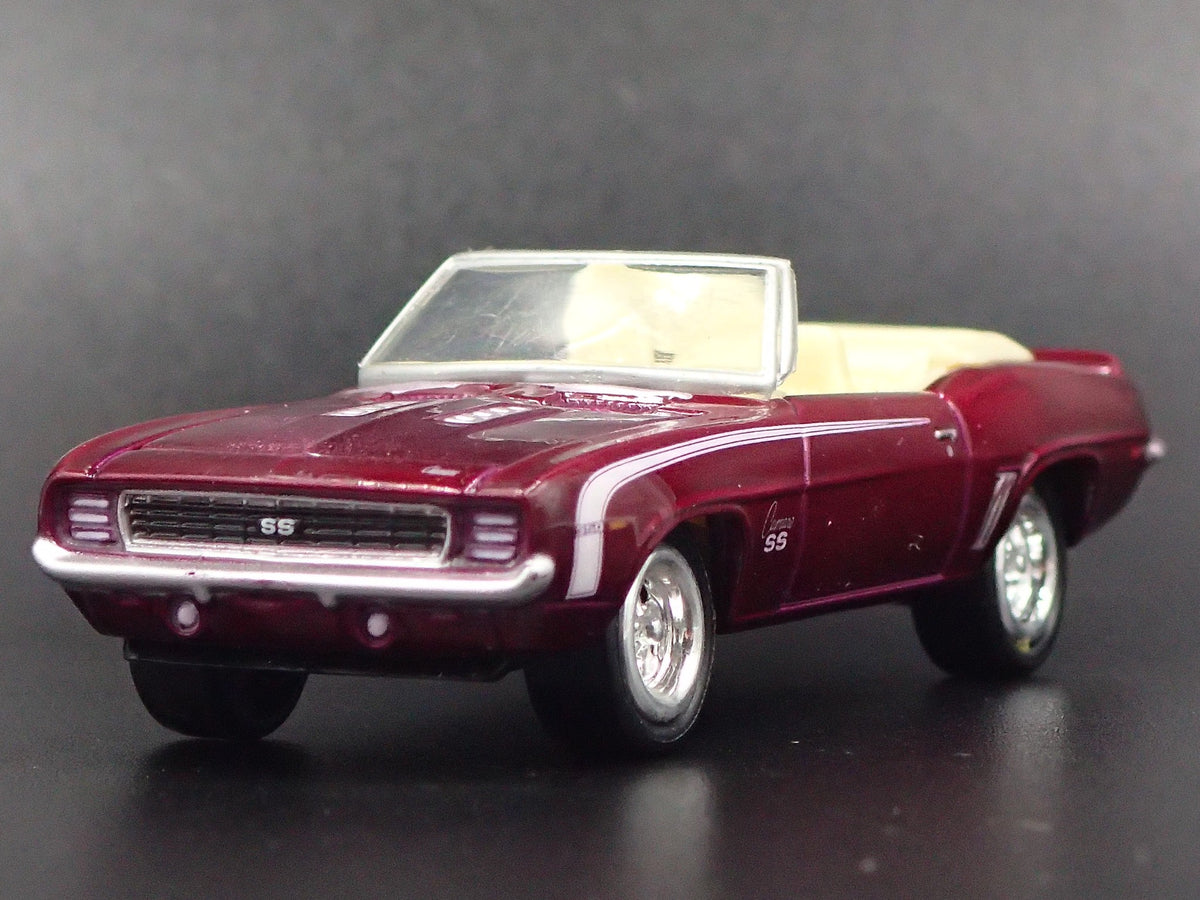1969 69 CHEVROLET CHEVY CAMARO RS/SS CONVERTIBLE 1:64 SCALE DIECAST MODEL CAR