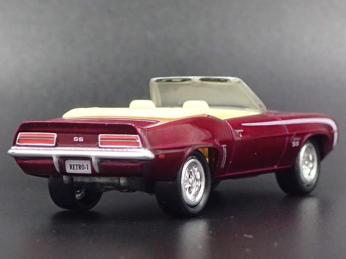 1969 69 CHEVROLET CHEVY CAMARO RS/SS CONVERTIBLE 1:64 SCALE DIECAST MODEL CAR