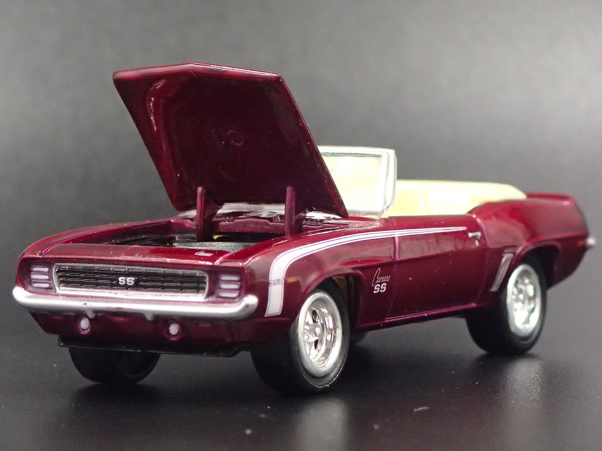 1969 69 CHEVROLET CHEVY CAMARO RS/SS CONVERTIBLE 1:64 SCALE DIECAST MODEL CAR