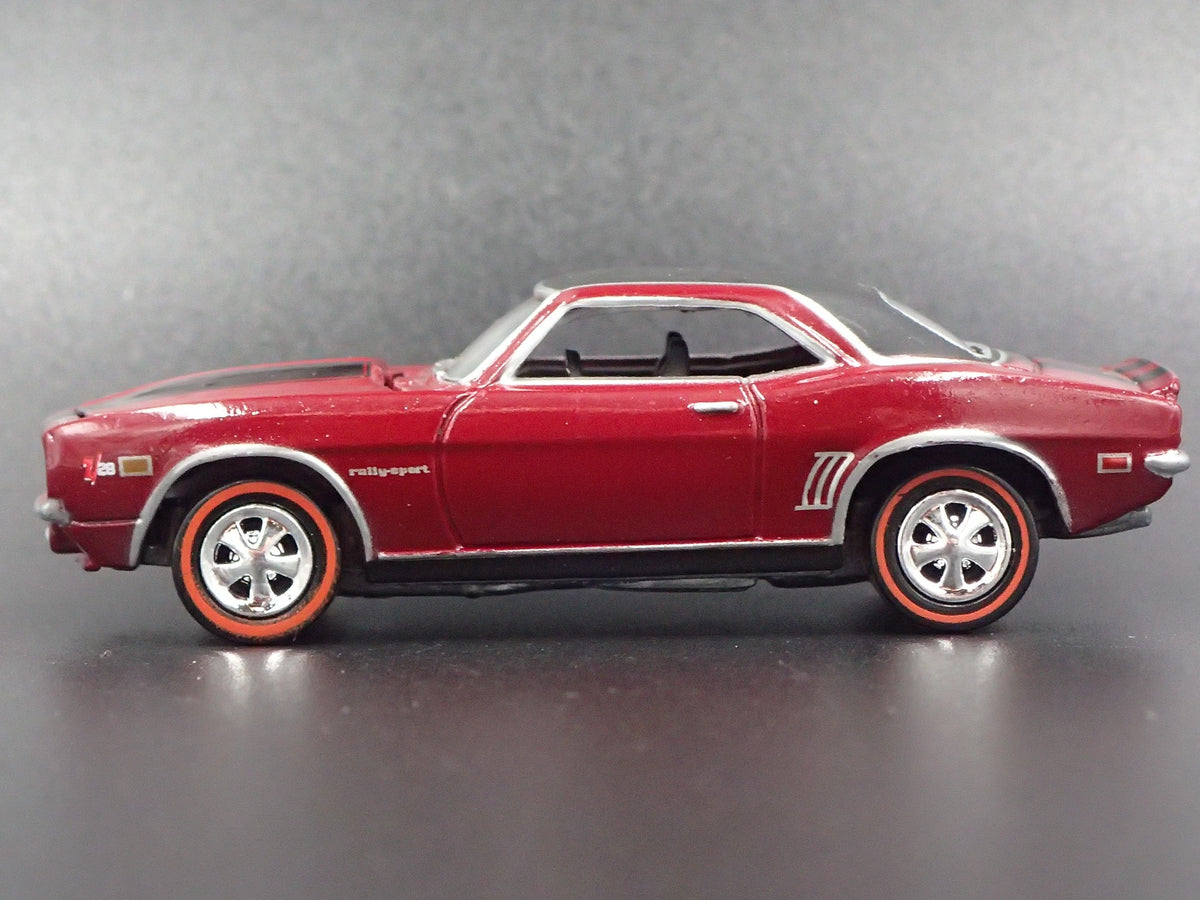 1969 69 CHEVY CHEVROLET CAMARO RS Z28 1:64 SCALE COLLECTIBLE DIECAST MODEL CAR-Burning Rubber Toy Company