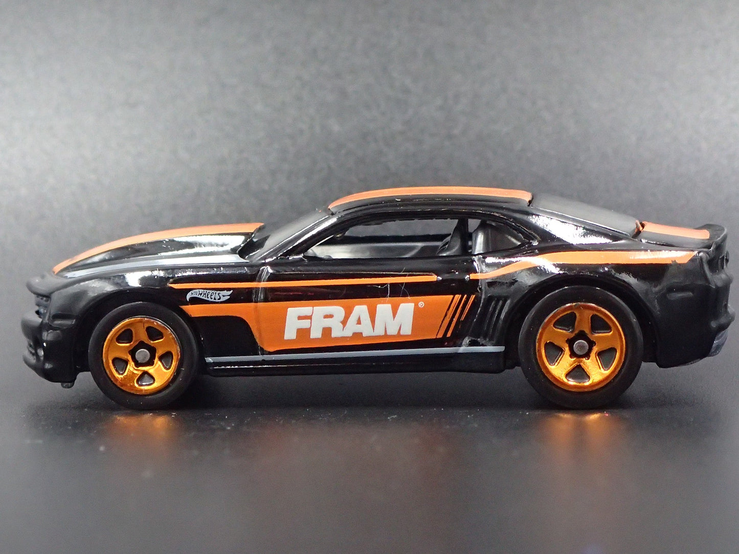 2010- 2015 CHEVY CHEVROLET COPO CAMARO FRAM 1:64 SCALE DIORAMA DIECAST MODEL CAR