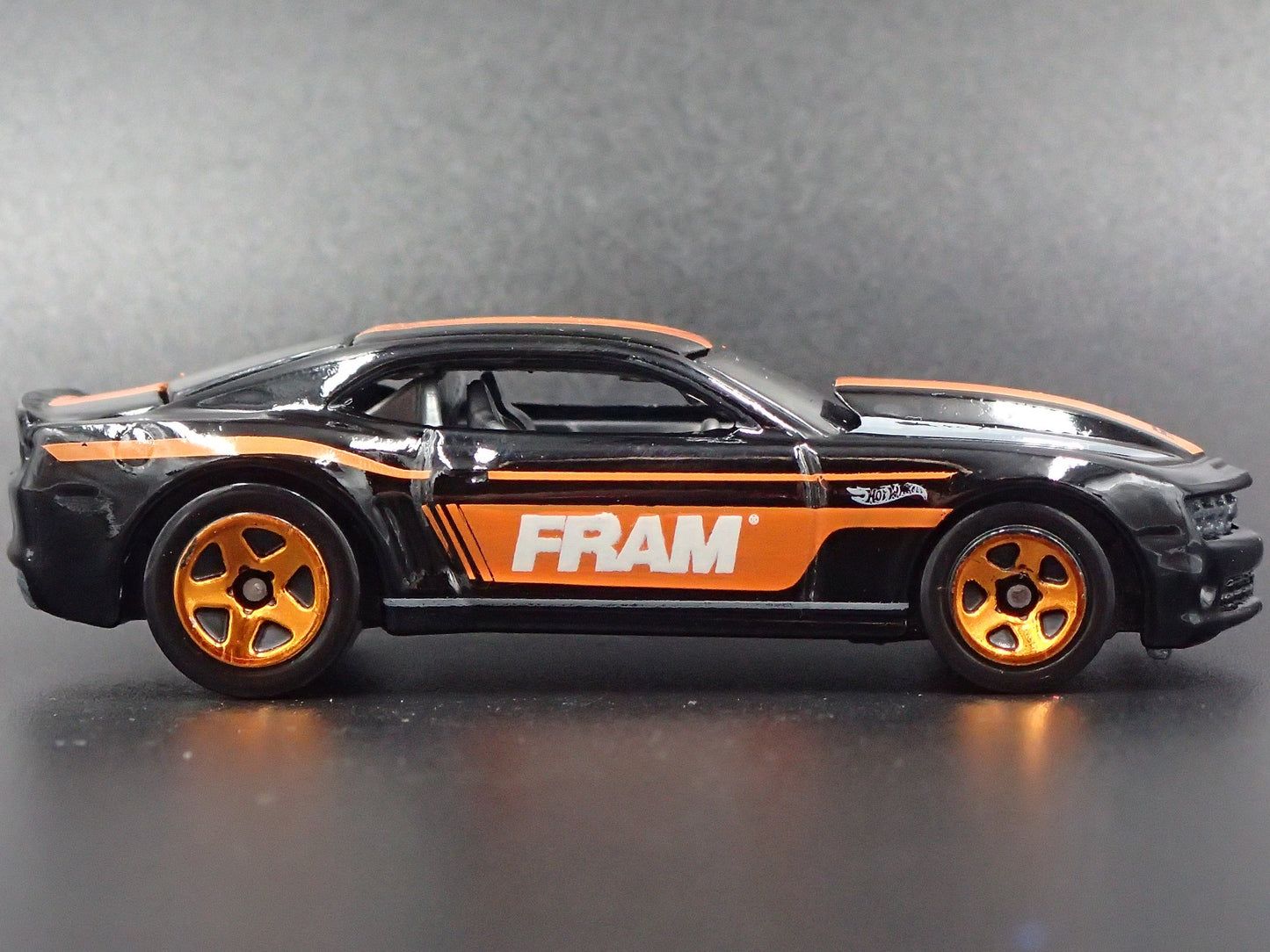 2010- 2015 CHEVY CHEVROLET COPO CAMARO FRAM 1:64 SCALE DIORAMA DIECAST MODEL CAR