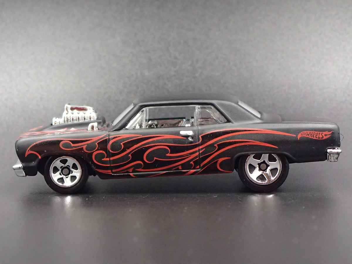 1964 64 CHEVY CHEVROLET CHEVELLE SS BLACK 1/64 SCALE COLLECTIBLE DIECAST MODEL CAR