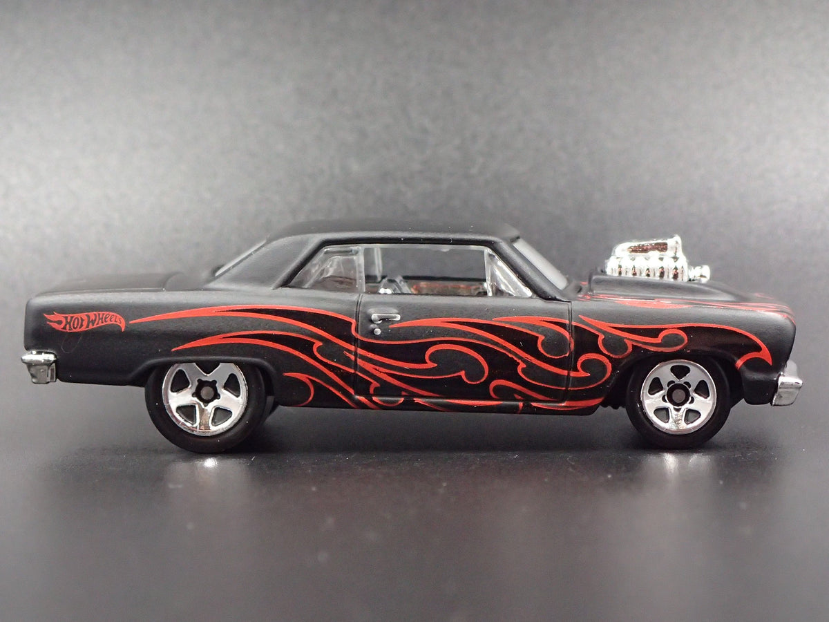 1964 64 CHEVY CHEVROLET CHEVELLE SS BLACK 1/64 SCALE COLLECTIBLE DIECAST MODEL CAR
