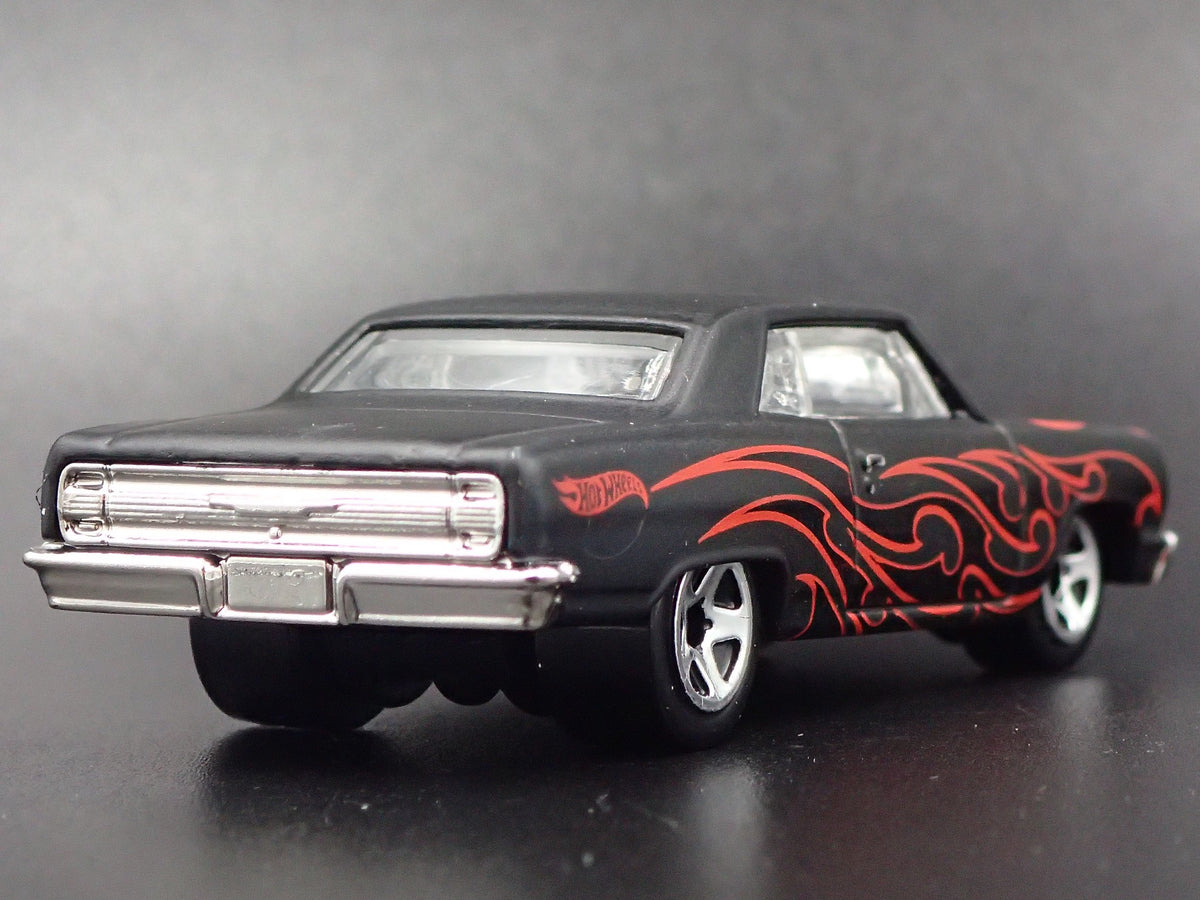 1964 64 CHEVY CHEVROLET CHEVELLE SS BLACK 1/64 SCALE COLLECTIBLE DIECAST MODEL CAR