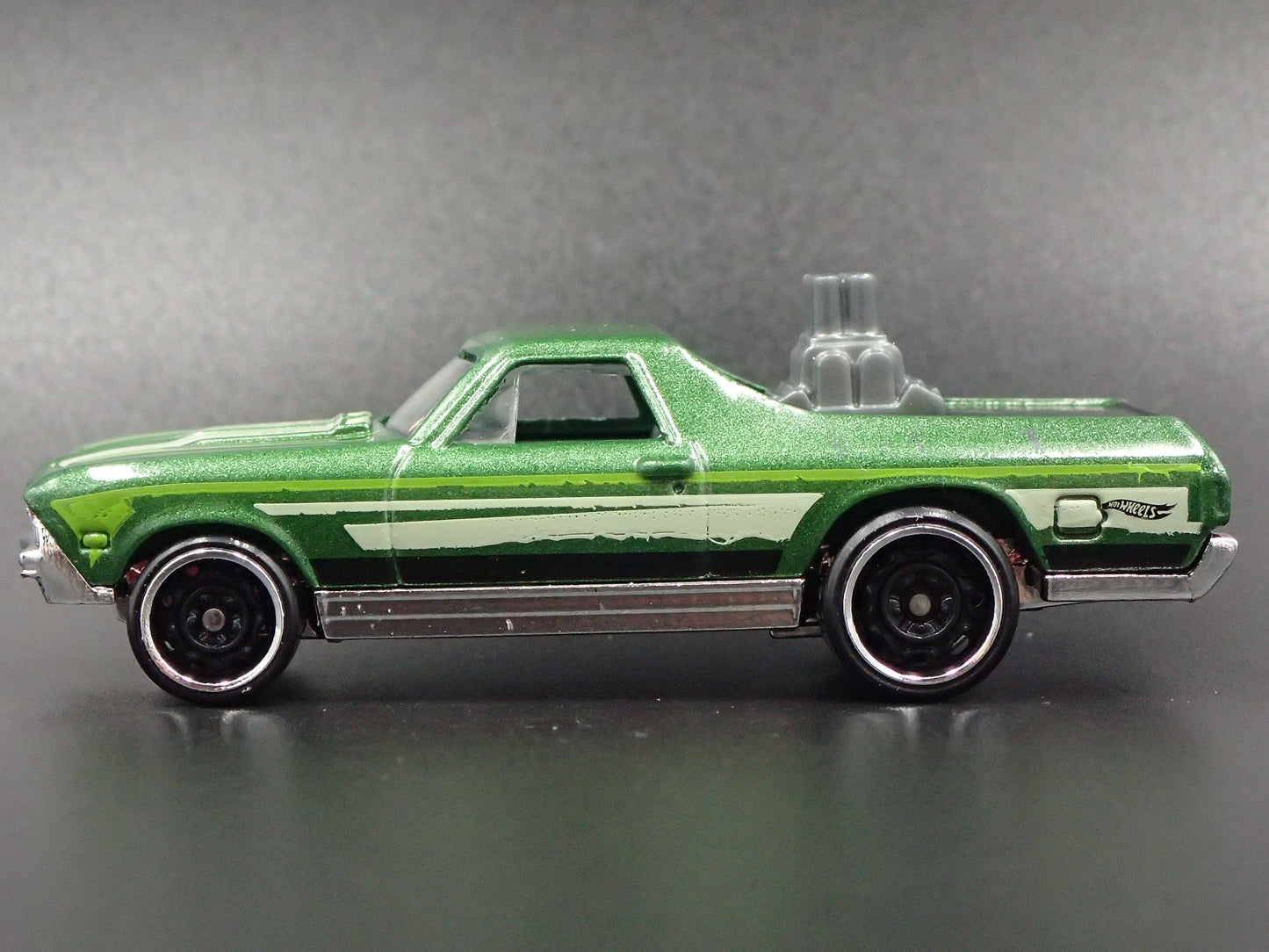 1968 68 CHEVY CHEVROLET EL CAMINO GREEN 1:64 SCALE COLLECTIBLE DIECAST MODEL CAR
