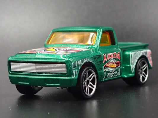 1969 69 CHEVY CHEVROLET STEP SIDE PICKUP TRUCK RARE 1:64 SCALE DIECAST MODEL CAR