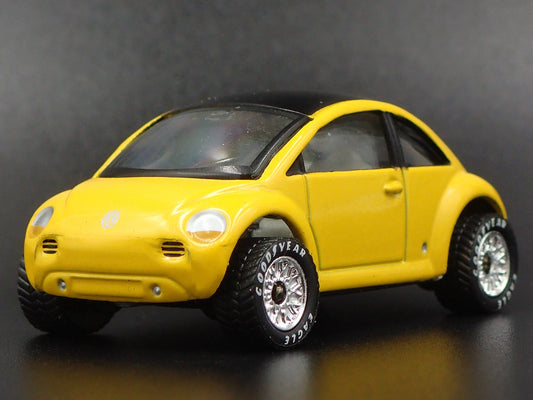 1998-2011 VW VOLKSWAGEN NEW BEETLE BUG YELLOW 1:61 SCALE DIECAST MODEL CAR