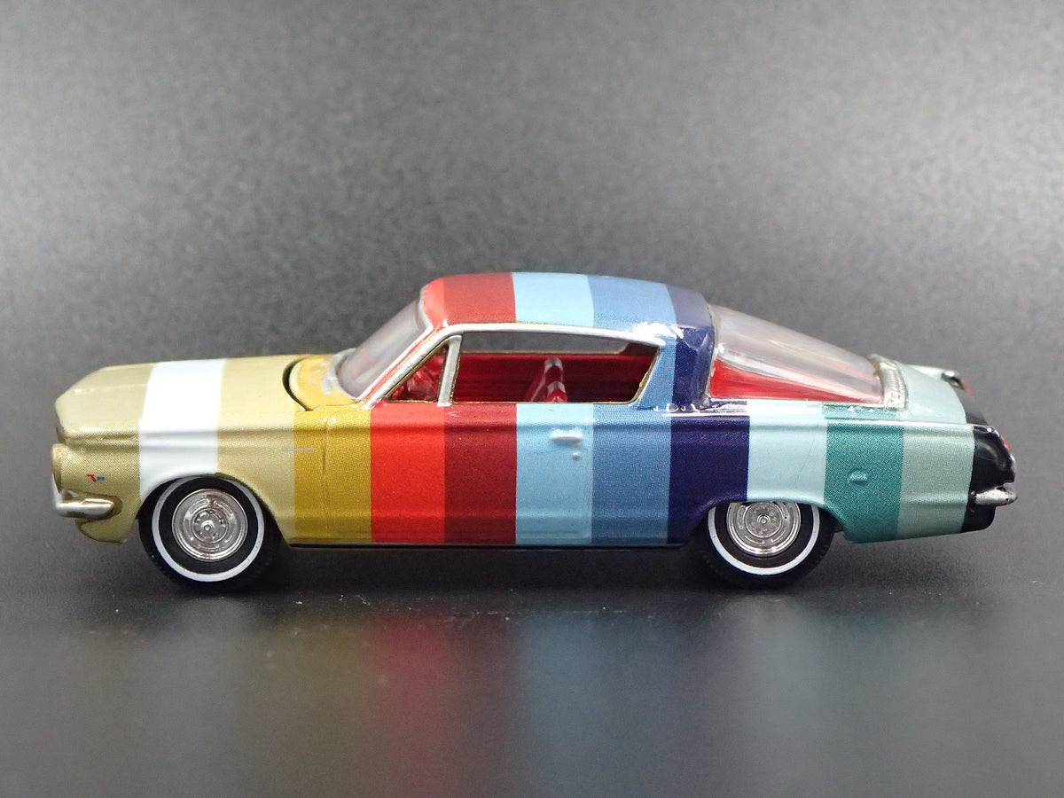 1964 64 PLYMOUTH BARRACUDA PAINT SWATCH CAR 1/64 SCALE DIECAST MODEL CAR