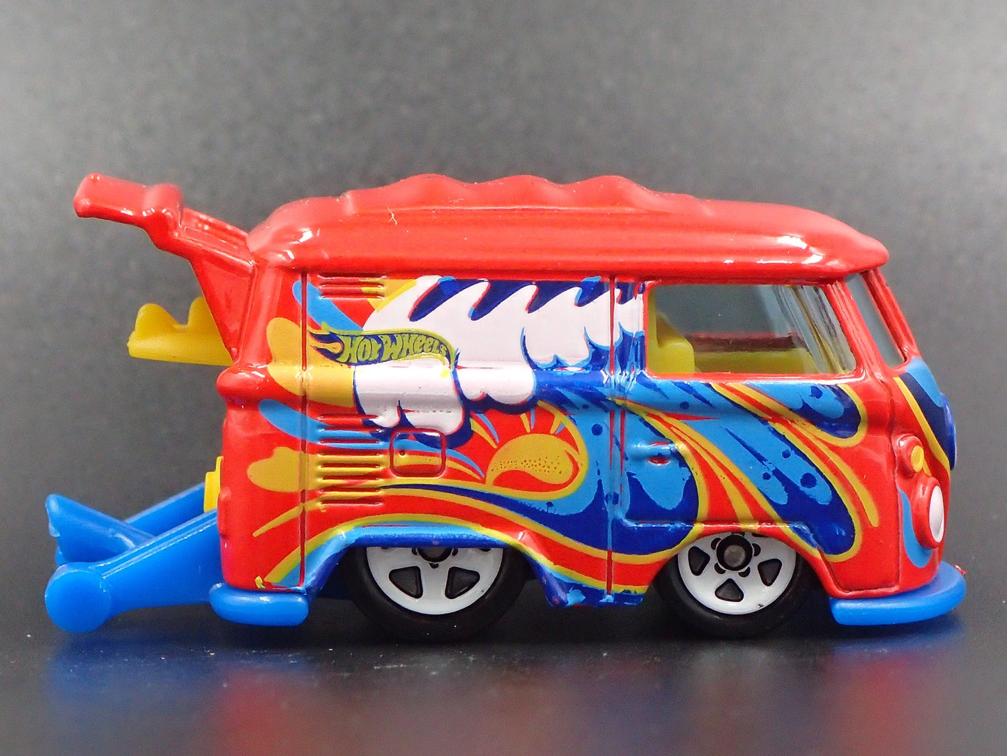 VW VOLKSWAGEN KOOL KOMBI MINI BUS VAN DRAG 1:64 SCALE DIORAMA DIECAST MODEL CAR