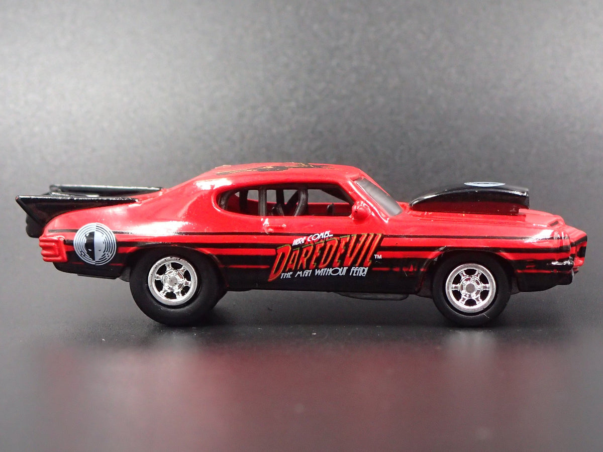 1972 72 PONTIAC GTO NHRA PRO STREET DAREDEVIL RED 1:64 SCALE DIECAST MODEL CAR