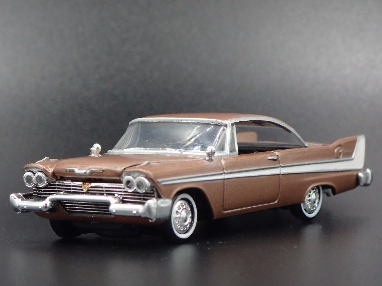 1958 58 PLYMOUTH FURY RARE 1/64 SCALE COLLECTIBLE DIORAMA DIECAST MODEL CAR