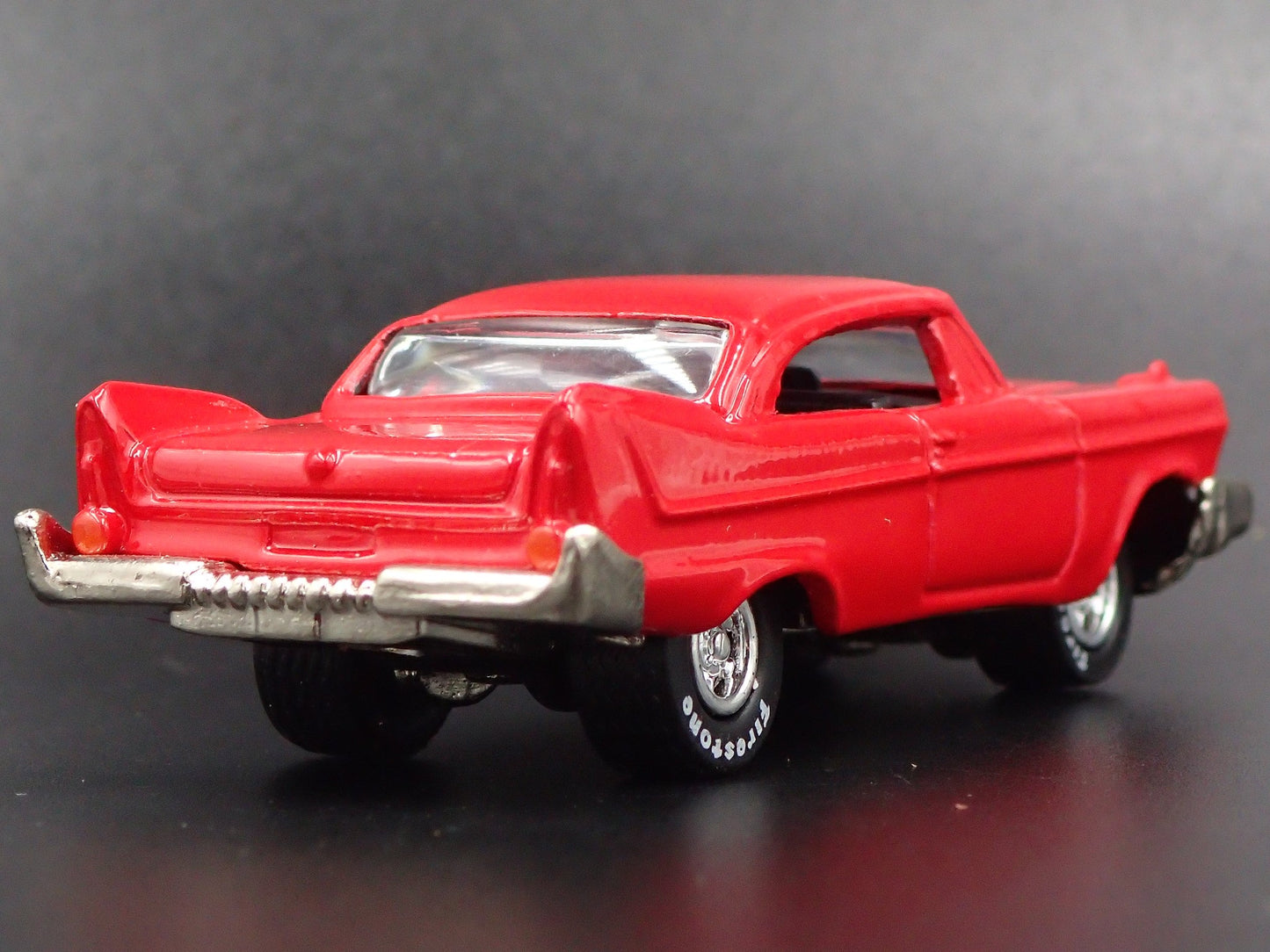 CHRISTINE 1958 58 PLYMOUTH RED 1/64 SCALE COLLECTIBLE DIORAMA DIECAST MODEL CAR