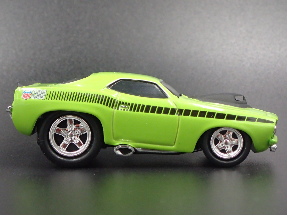 1970 PLYMOUTH AAR CUDA RARE 1:64 SCALE LIMITED DIORAMA DIECAST MODEL CAR-Burning Rubber Toy Company