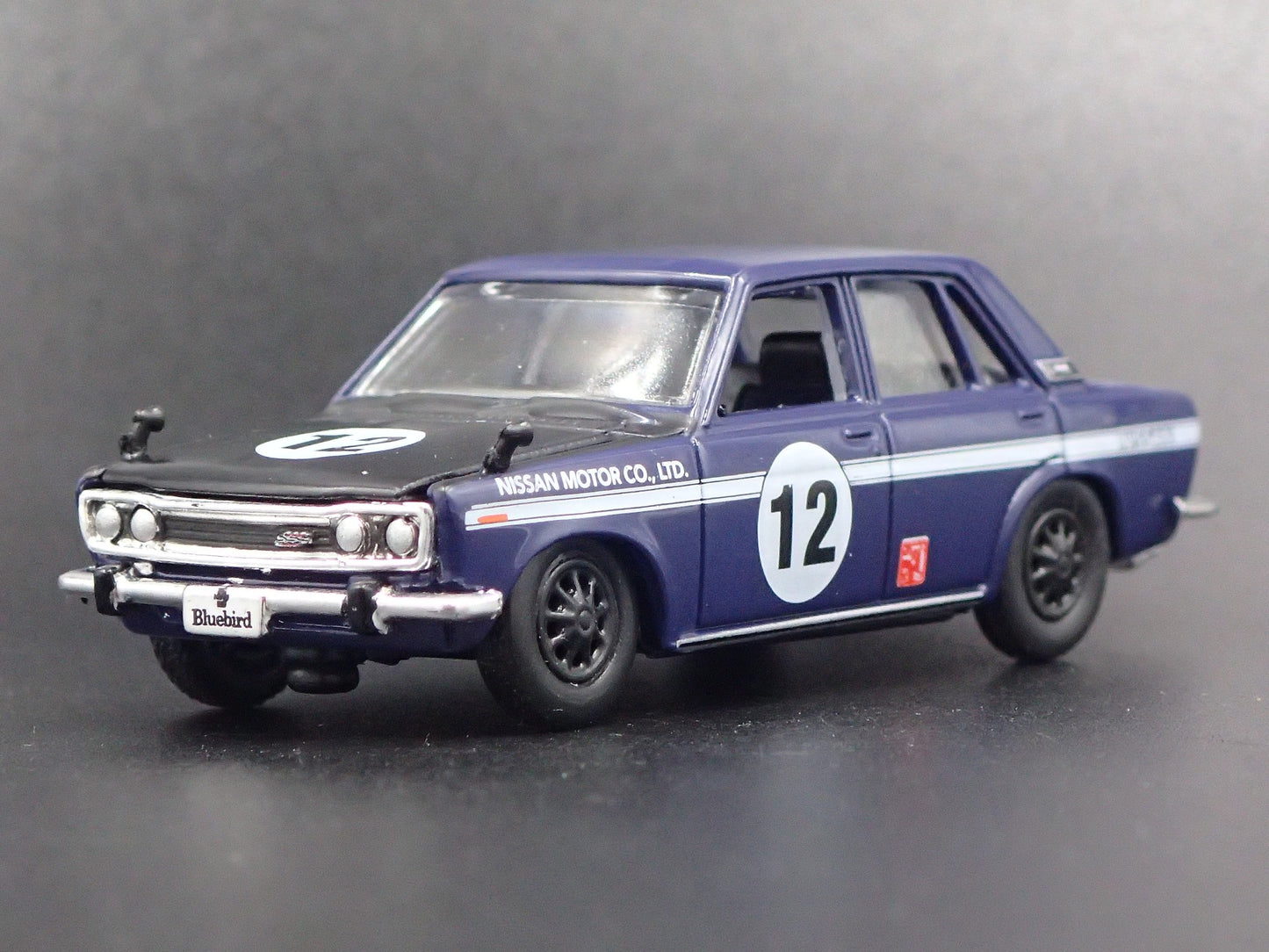 1967-1973 DATSUN BLUEBIRD 1600SSS 4 FOUR DOOR 1:64 SCALE DIECAST MODEL CAR