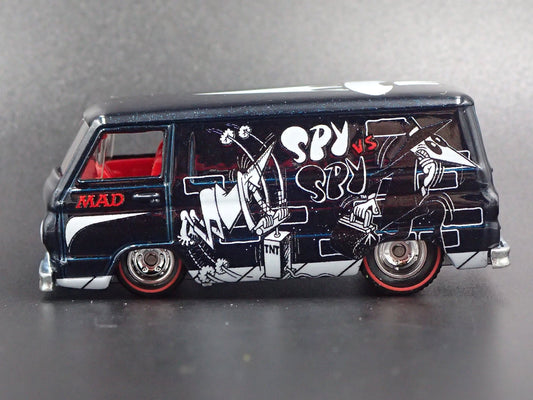 1966 DODGE A100 VAN SPY VS SPY RARE 1/64 COLLECTIBLE DIORAMA DIECAST MODEL CAR-Burning Rubber Toy Company