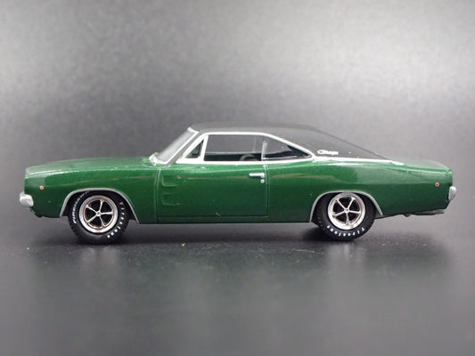 1968 DODGE CHARGER R/T HEMI RARE 1:64 SCALE COLLECTIBLE DIECAST MODEL CAR-Burning Rubber Toy Company